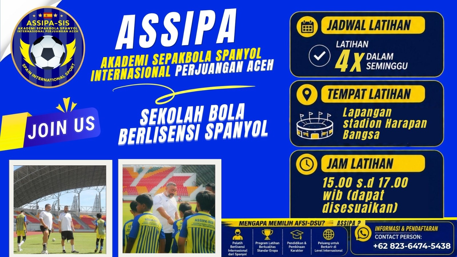 JADWAL LATIHAN ASSIPA